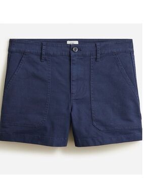 J. Crew Foundry Chino Shorts in Navy Size 2